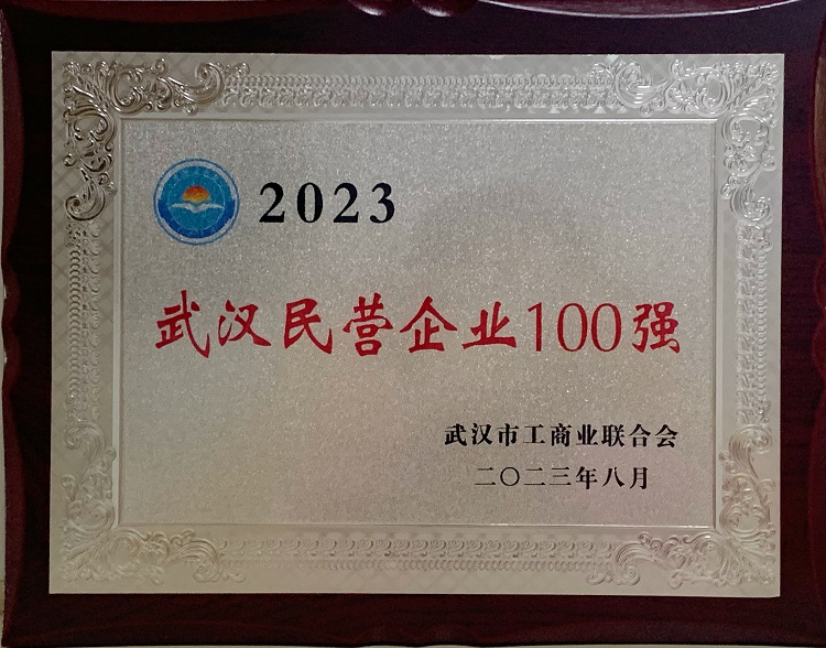 喜訊！我司再度入選武漢民營(yíng)百強(qiáng)榜